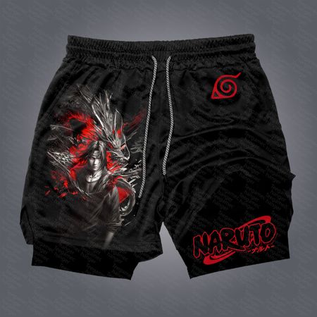 Unisex    Casual Anime Streetwear Gym Shorts.Na