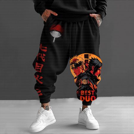 Unisex Anime Inspired Vintage Plush Pants