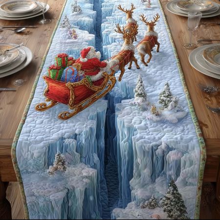 Glacier Rift Quilted Table Runner GFTOTG2297