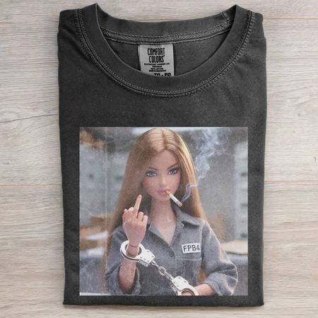 BARBIE EMOJI MEME ICON PFP T-SHIRT
