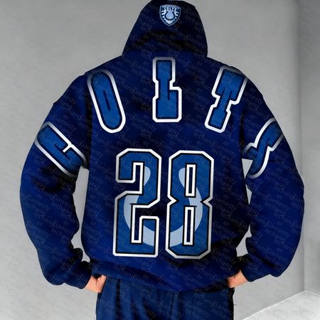 Unisex Graphic Streetwear Vintage Plush Hoodie