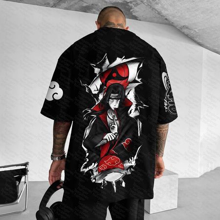 Unisex Anime Inspired Vintage T-Shirt.Na