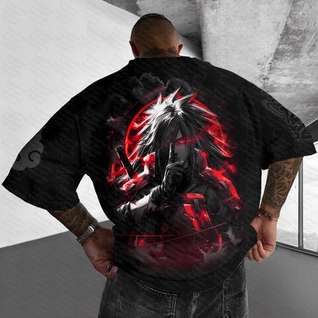 Unisex Anime Inspired Vintage T-Shirt.Na