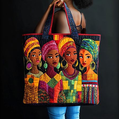 Soulbound Roots Quilted Tote Bag GFTOTL3540