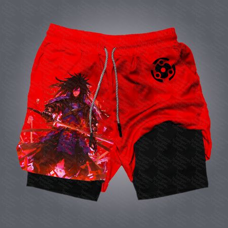 Unisex Casual Anime Streetwear Gym Shorts.Na