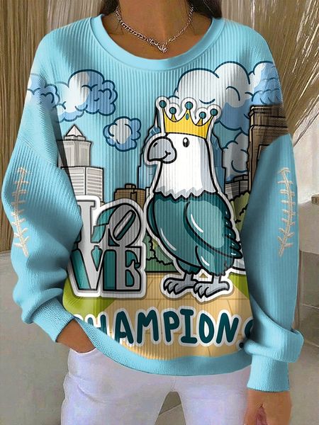 Puerto Rico Singer Printed Long Sleeve Top
