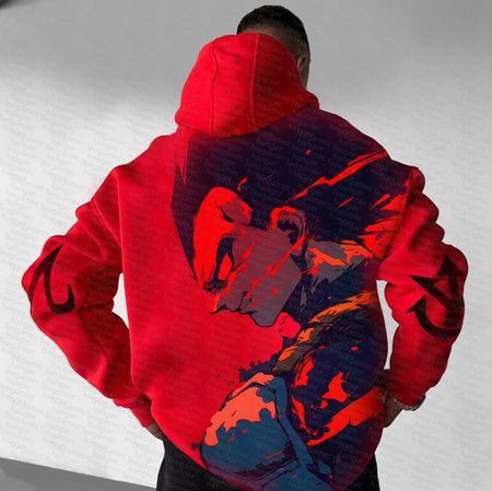 Vegeta Unisex “Dragonball” Anime Graphic Streetwear Vintage Hoodie
