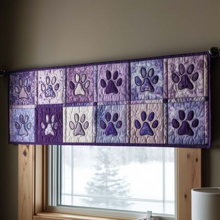 Woven Paws Quilted Valance GFTOTG2771