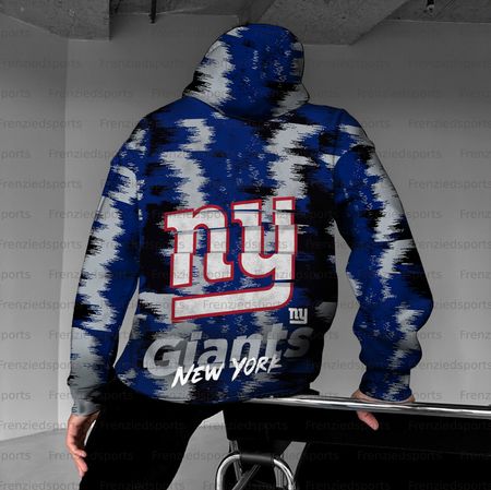 Unisex &amp;amp;amp;amp;quot;New York Giants&amp;amp;amp;amp;quot; Graphic Streetwear Vintage Plush Hoodie