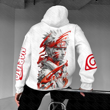 Unisex   Anime Graphic Streetwear Vintage Hoodie.Na
