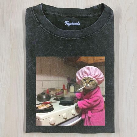 WACKY CAT T-SHIRT