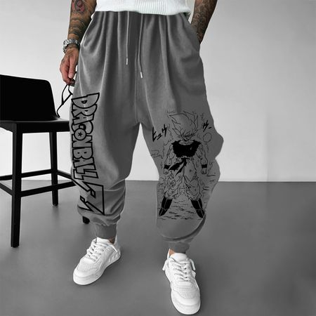Goku Unisex Casual Anime Streetwear Pants