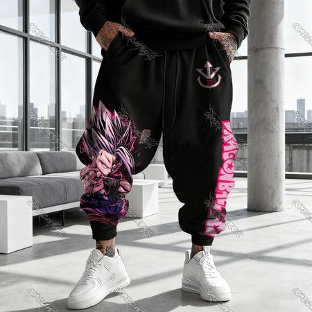 Unisex Anime Inspired Vintage Plush Pants