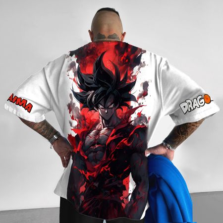 Goku Unisex Anime Inspired Vintage T-Shirt.DT