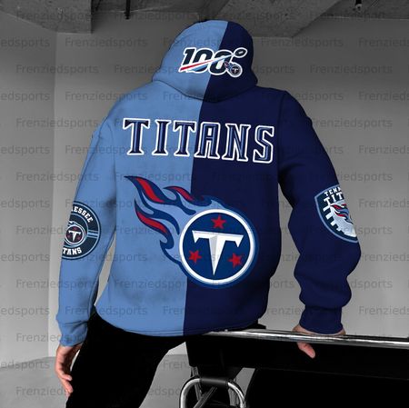 Unisex &amp;amp;amp;amp;quot;Tennessee Titans&amp;amp;amp;amp;quot; Graphic Streetwear Vintage Plush Hoodie