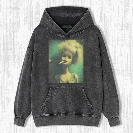 DOLL GIRL MEME SWEATSHIRTS & HOODIES