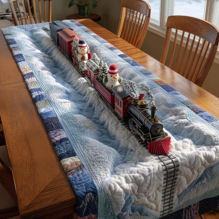 Yuletide Express Quilted Table Runner GFTOTG2308