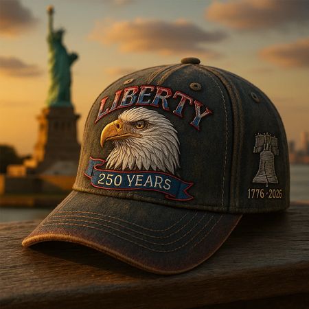 US 250th Anniversary Printed Casual Hat