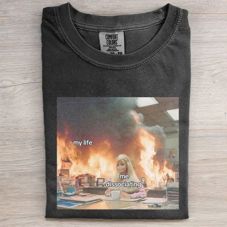 BARBIECORE MEME MOOD ICON TEE