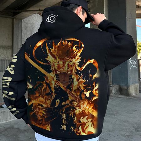 Unisex Graphic Streetwear Vintage Plush Hoodie