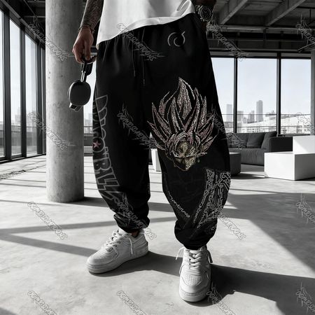 Unisex Anime Inspired Vintage Plush Pants