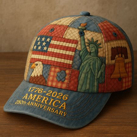 US 250th Anniversary Art Print Hat