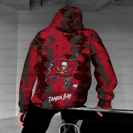 Unisex &amp;amp;amp;amp;quot;Tampa Bay Buccaneers&amp;amp;amp;amp;quot; Graphic Streetwear Vintage Plush Hoodie