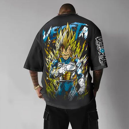 Vegeta Unisex Fit Vintage T-Shirt丨Dragon Ball.DT