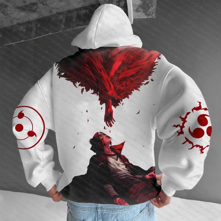 Unisex   Anime Graphic Streetwear Vintage Hoodie.Na