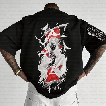 Unisex Anime Inspired Vintage T-Shirt.Na