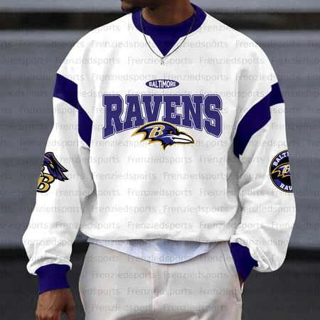 Unisex &amp;amp;amp;amp;quot;Baltimore Ravens&amp;amp;amp;amp;quot; Graphic Inspired Vintage Sweatshirt