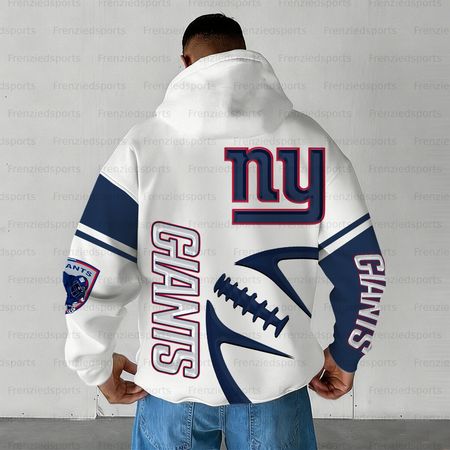 Unisex &amp;amp;amp;amp;quot;New York Giants&amp;amp;amp;amp;quot; Graphic Streetwear Vintage Plush Hoodie