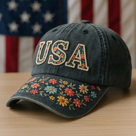 US 250th Anniversary Art Print Hat