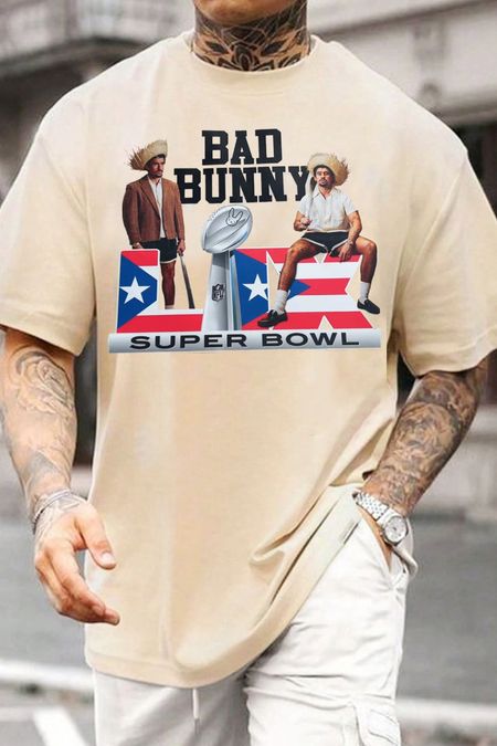 Bad Bunny Super Bowl 2026 Tee
