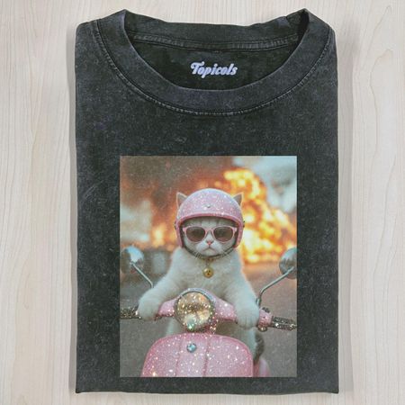 WACKY CAT T-SHIRT