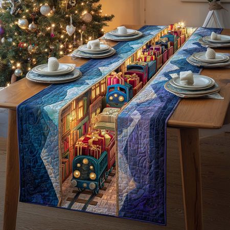 Book Express Quilted Table Runner GFTOQM1259
