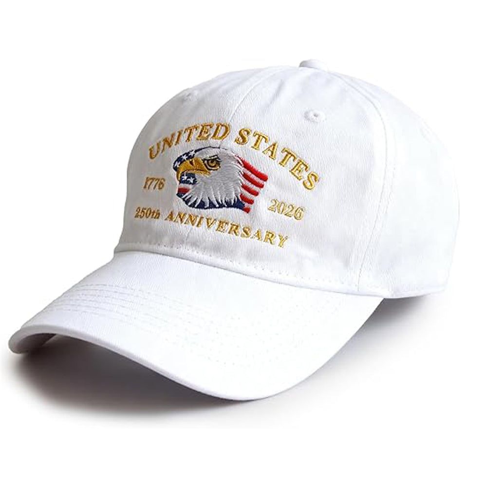 Eagle   Usa 250th Anniversary Hat Adjustable United States Patriotic Cap For 250th Celebrationvintage Washed Baseball Cap