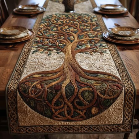 Celtic Roots Quilted Table Runner GFTOTP16120