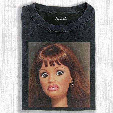BARBIE EMOJI MEME ICON T-SHIRT