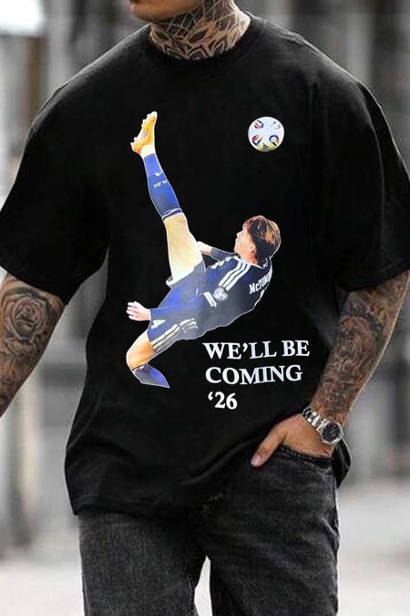 McTominay “We’ll Be Coming 26” Shirt 💙