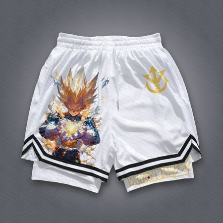 Vegeta Unisex  “Dragon Ball” Casual Anime Streetwear Shorts