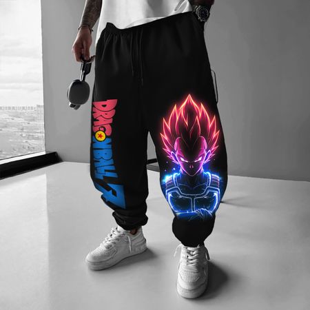 Vegeta Unisex Casual Anime Streetwear Pants