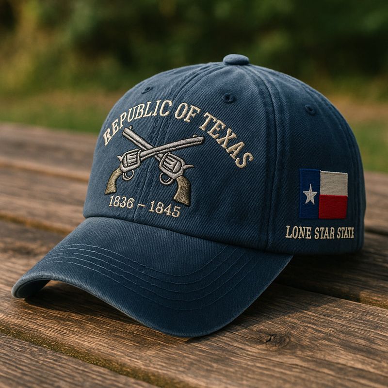 🔥Only a Few Left -Republic of Texas Independence Cap