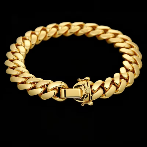 Luxury Gold Necklace Bracelet Set