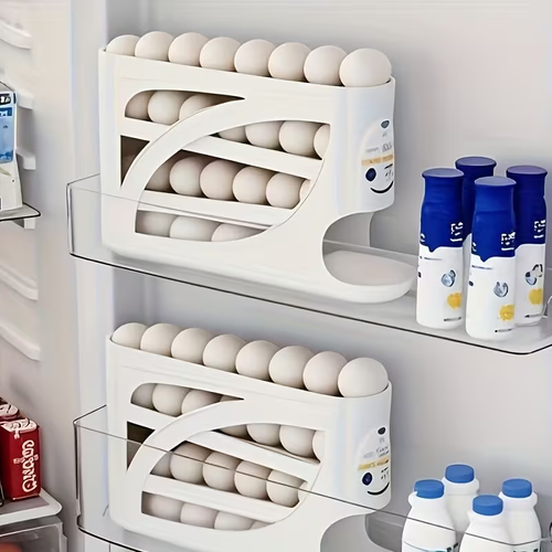 30-Egg, 4-Tier Refrigerator Egg Holder