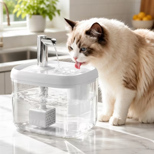 New Faucet Fountain Large Capacity Pet Dog Cat Water Dispenser