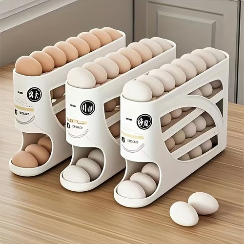 30-Egg, 4-Tier Refrigerator Egg Holder