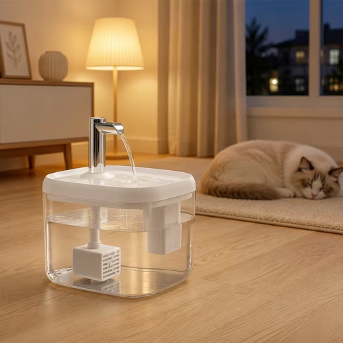 New Faucet Fountain Large Capacity Pet Dog Cat Water Dispenser