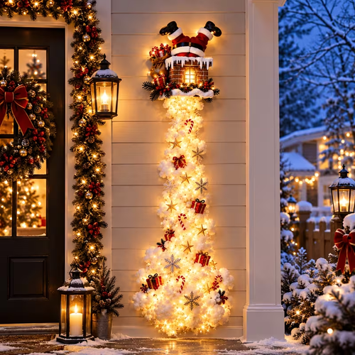 Christmas Magic Track Wall Lights