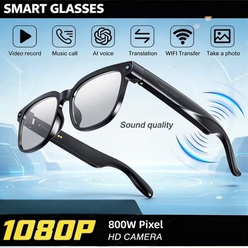 Smart Glasses with 1080P HD Camera